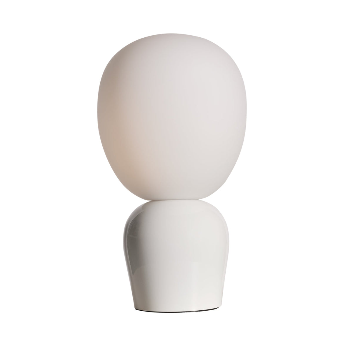 Lampe de table en verre blanc 18,4x33,5cm Buddy - Belid - The Cool Republic