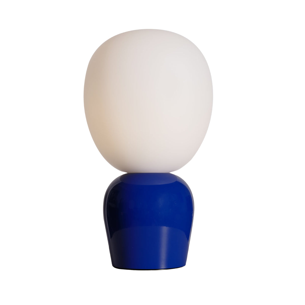 Lampe de table en verre bleu 18,4x33,5cm Buddy - Belid - The Cool Republic