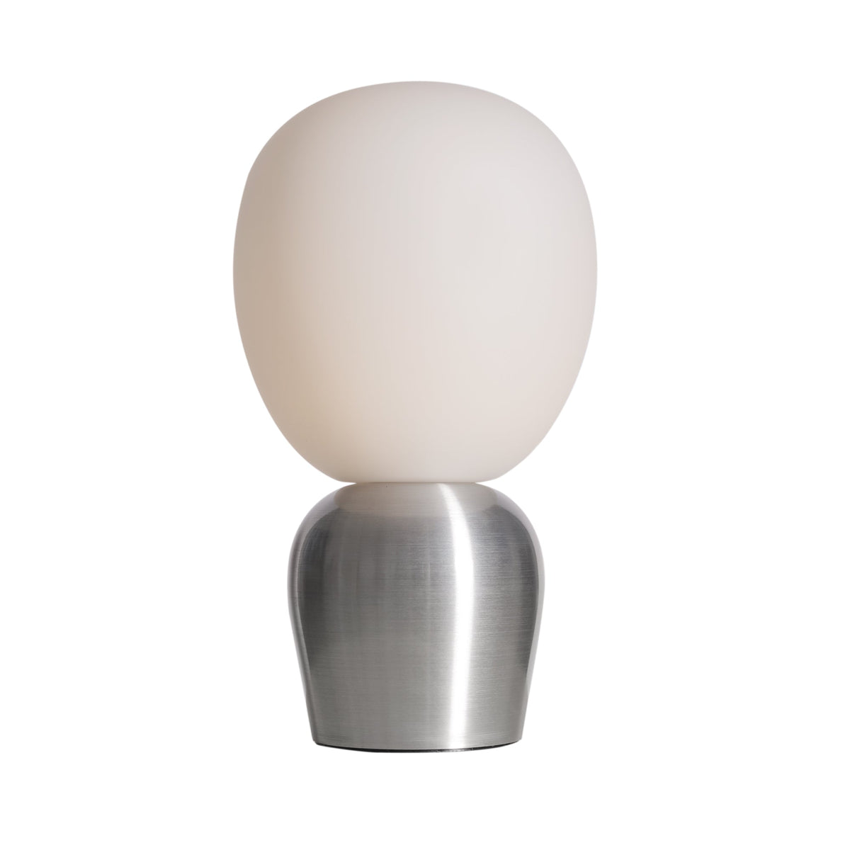 Lampe de table en verre et acier chromé 18,4x33,5cm Buddy - Belid - The Cool Republic