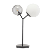 Lampe de table en verre noire Twice - House Doctor - The Cool Republic