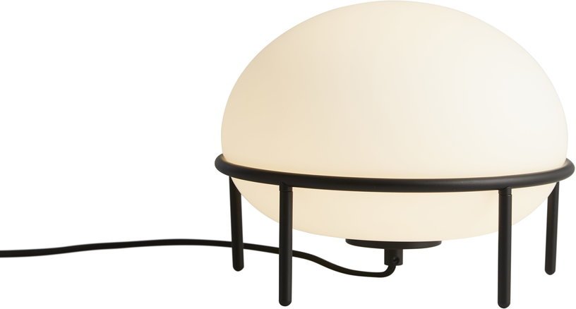 Lampe de table en verre opale 22 x 24 cm Pump - Woud - The Cool Republic