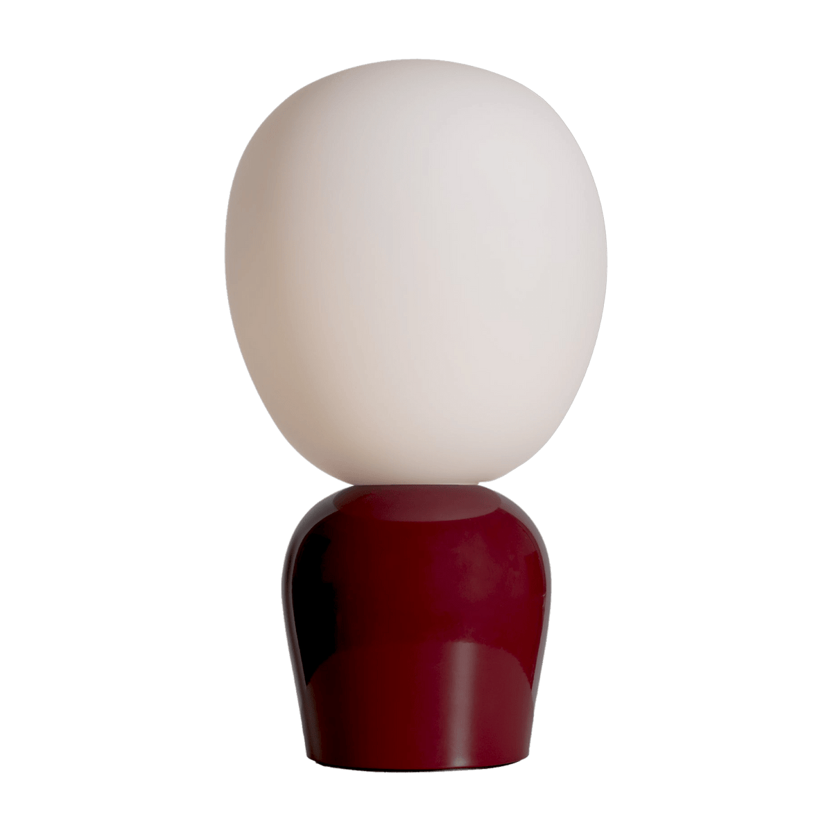 Lampe de table en verre rouge 18,4x33,5cm Buddy - Belid - The Cool Republic