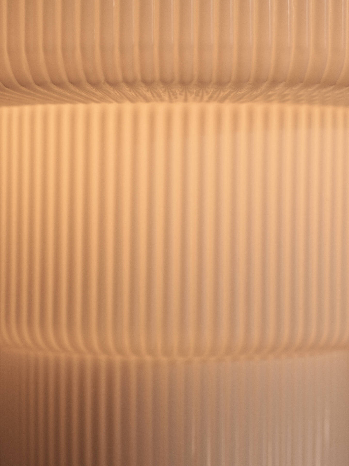 Table lamp in white blown glass and chrome-plated steel 28 x 28 cm Ripple - Ferm Living - The Cool Republic