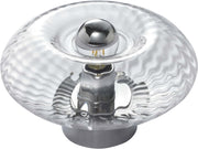 Lampe de table en verre transparente 12 x 20 cm Grace - Elements Lighting - The Cool Republic