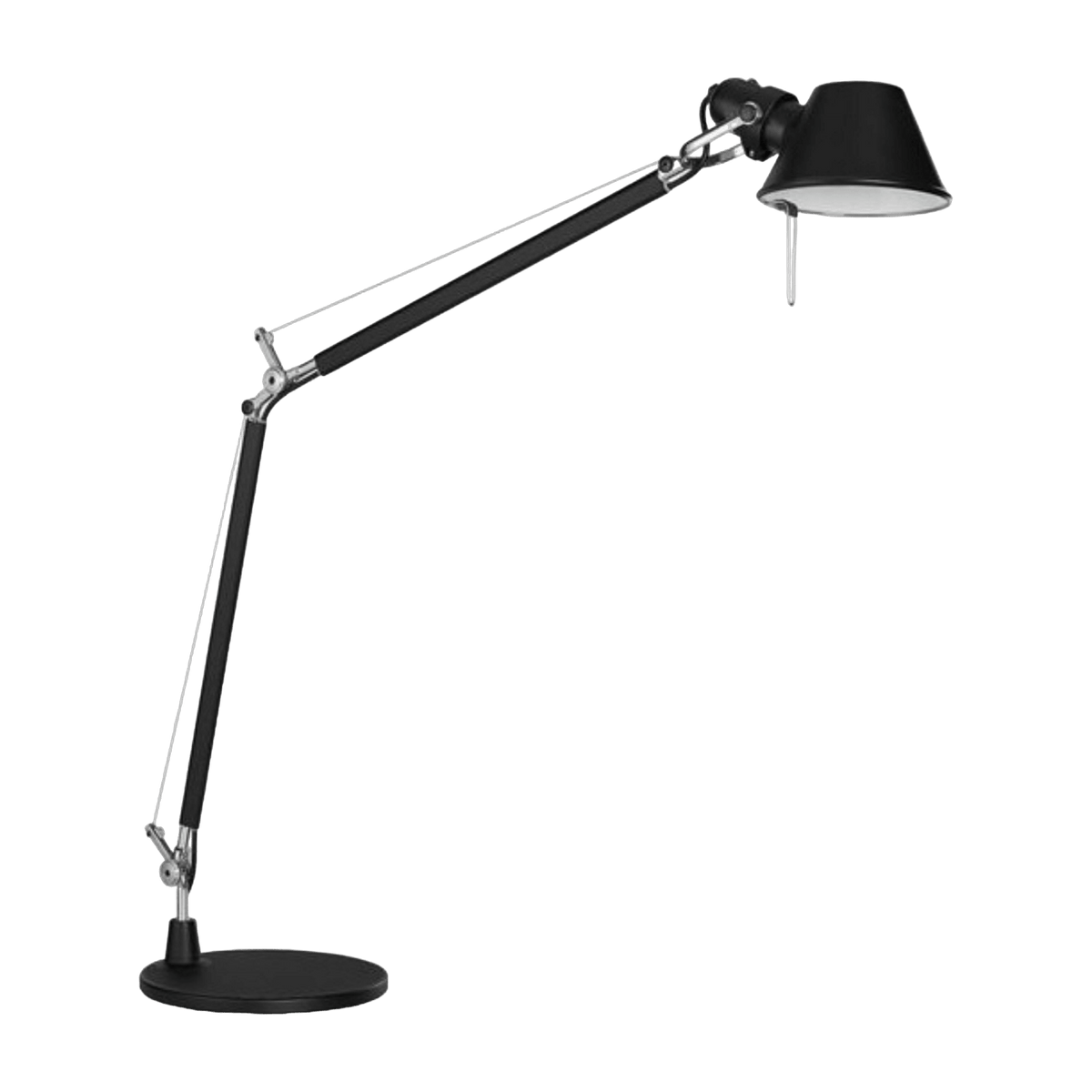 Lampe de table grand modèle noir Tolomeo - Artemide - The Cool Republic