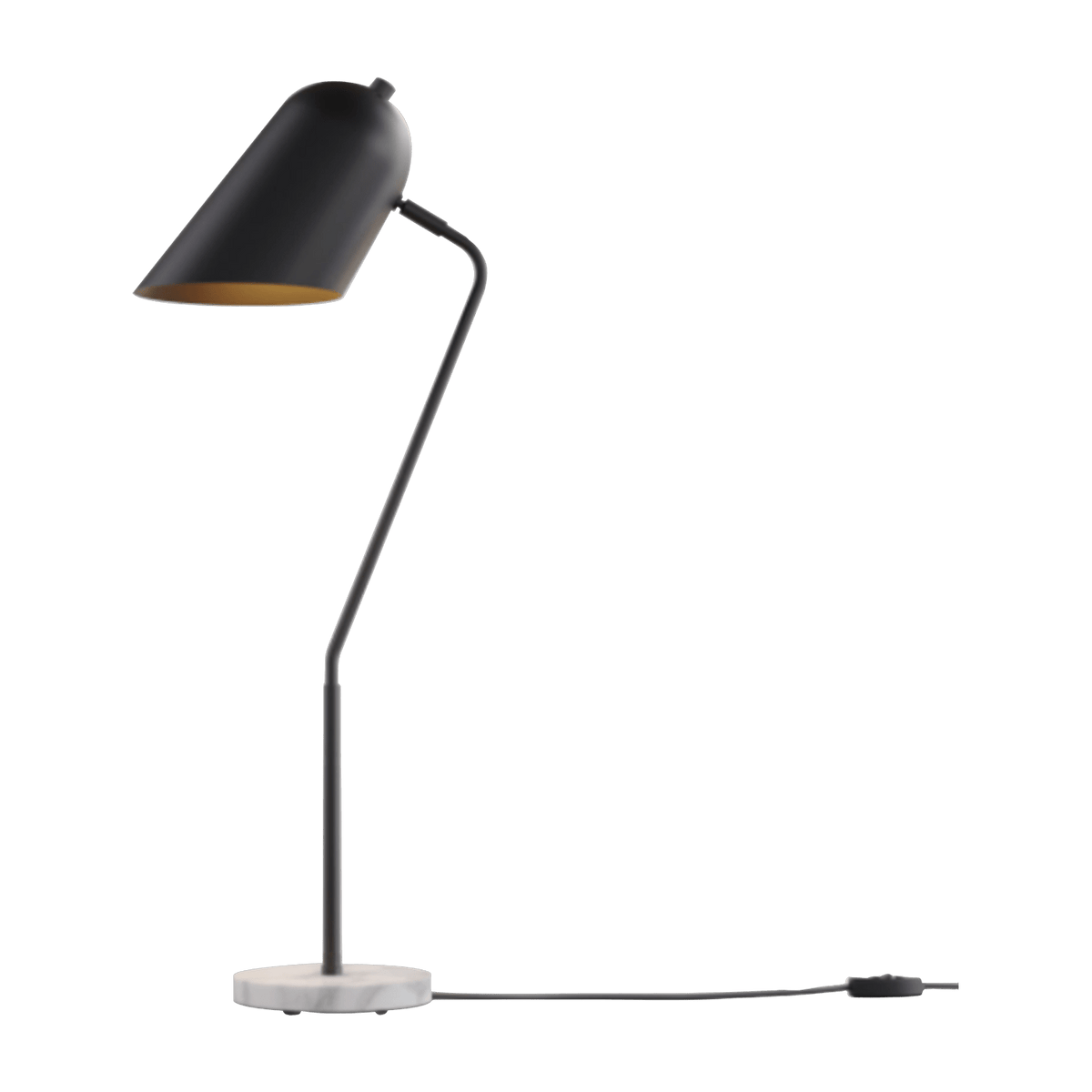 Lampe de table graphite noir 15,2 x 71 cm Cliff - Lambert & Fils - The Cool Republic