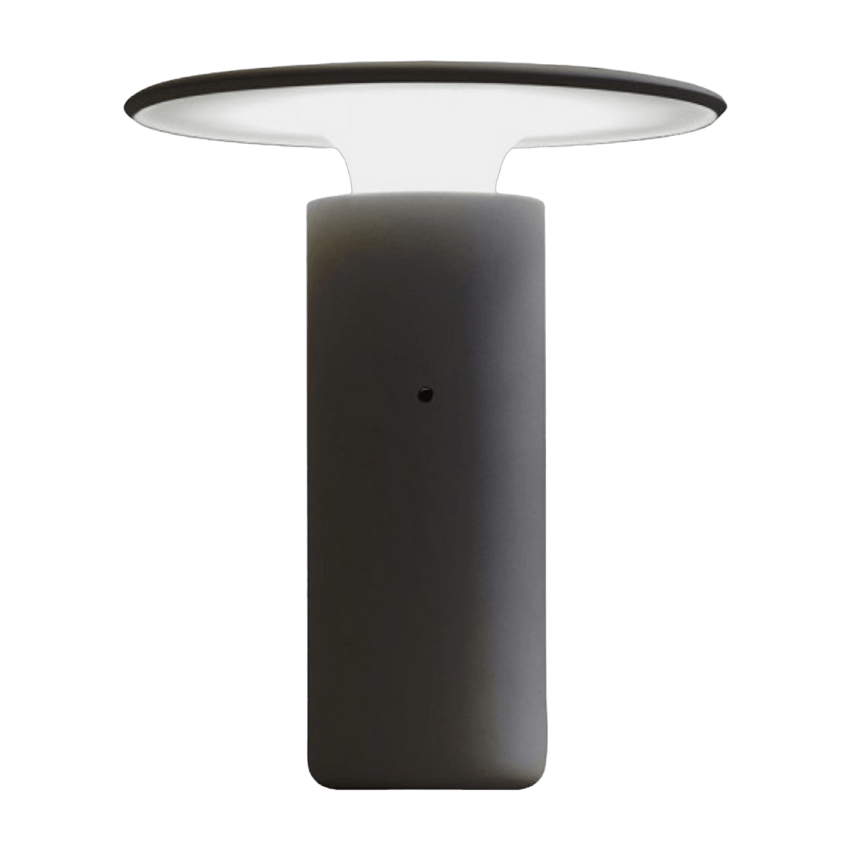 Lampe de table gris en céramique 21 x 20 cm Nais - Pott - The Cool Republic