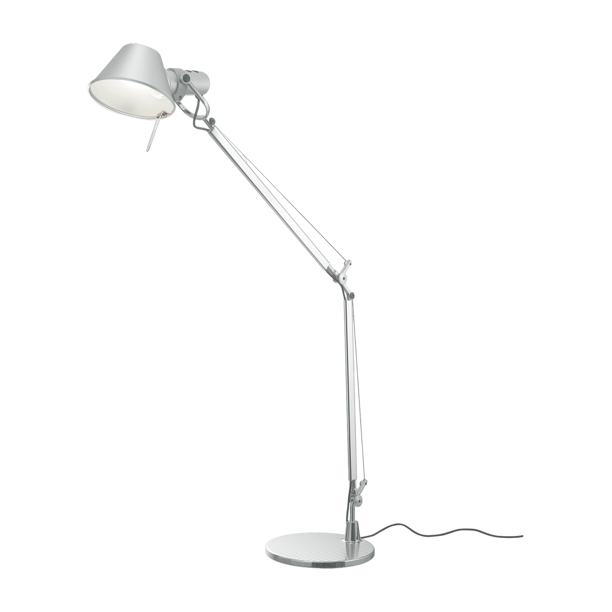 Lampe de table grise Tolomeo - Artemide - The Cool Republic