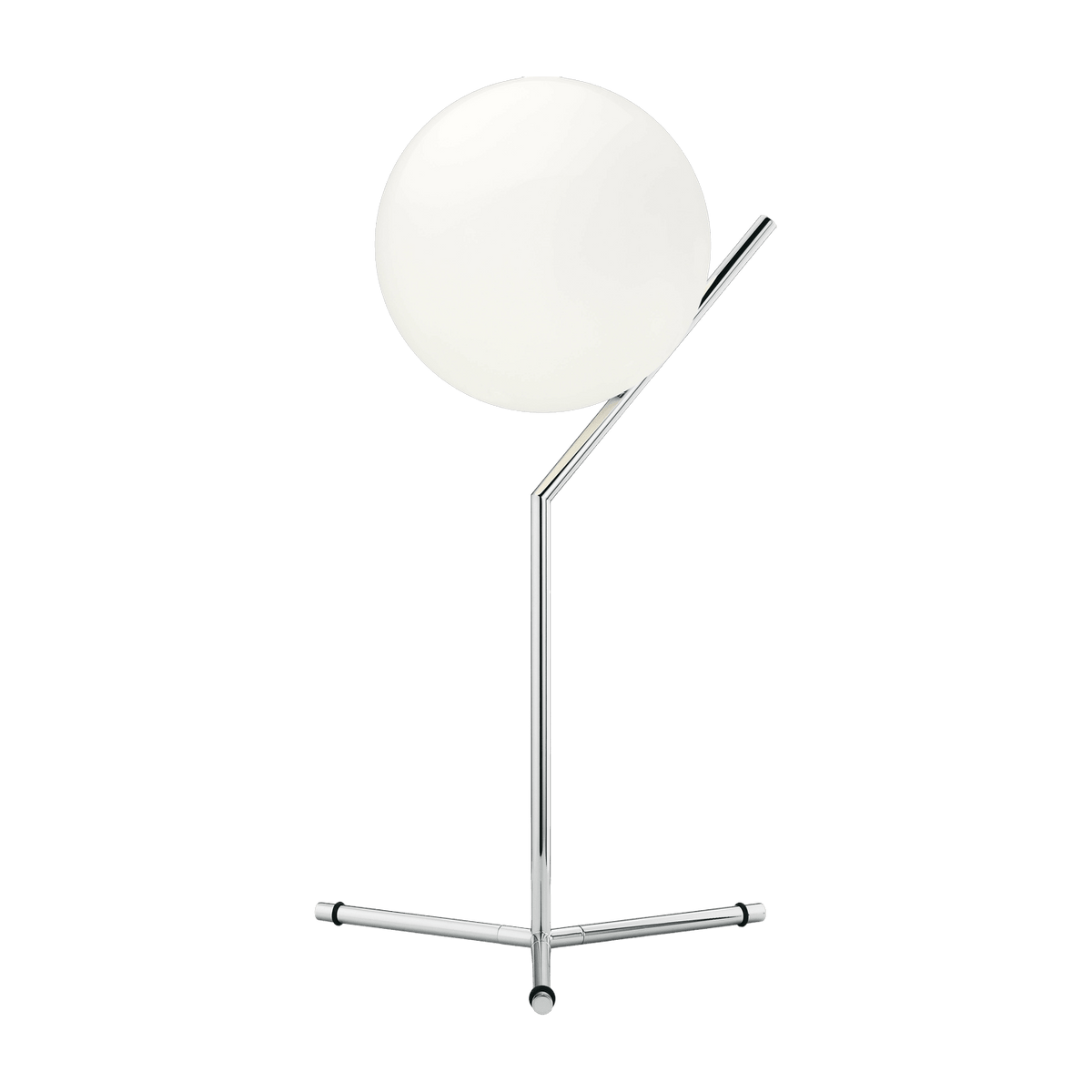Lampe de table haute design en acier chromé IC - Flos - The Cool Republic