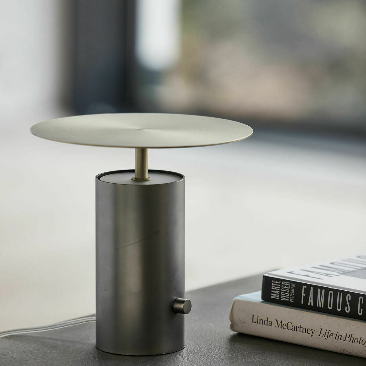 Lampe De Table Hdtacker Bronze Nickelé - House Doctor