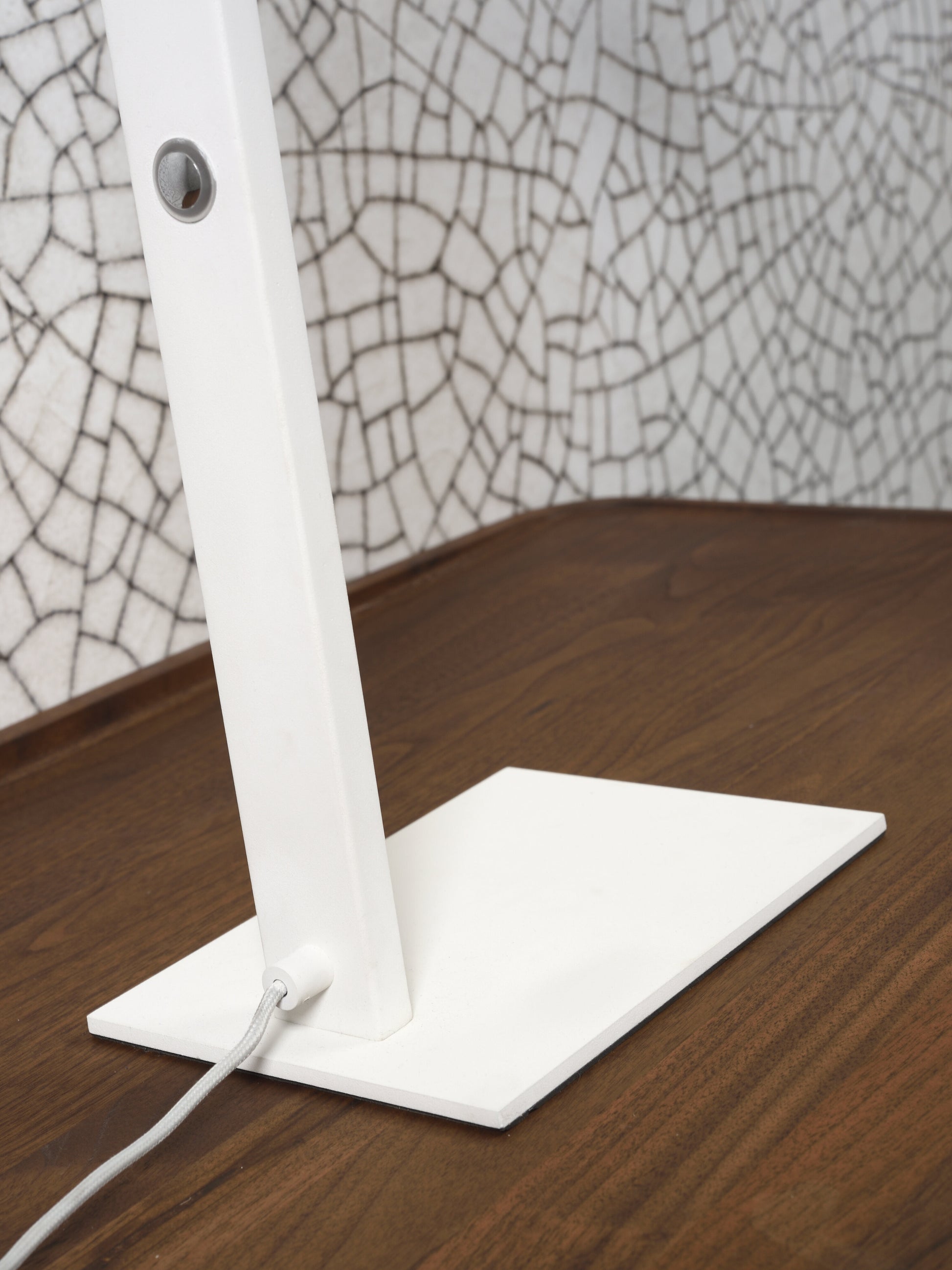 Lampe de table Iron Zurich Led 5W/ 25000Hrs H. 48Cm Incl. Dimmer White - it's about RoMi
