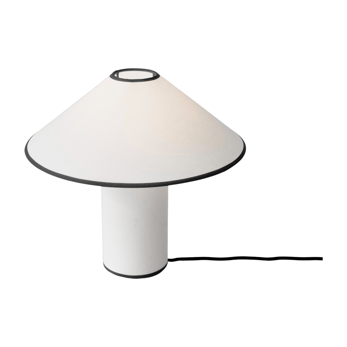 Lampe de table liseré noir Colette ATD6 - &tradition - The Cool Republic