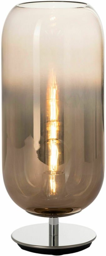Lampe de table marron cuivrée Gople - Artemide - The Cool Republic