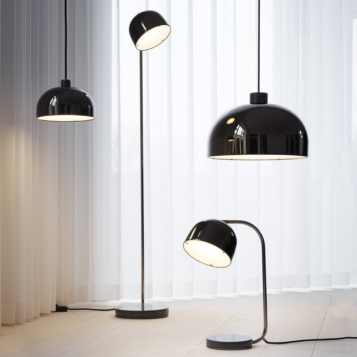 Lampe de table noir 45 cm Grant - Normann Copenhagen - The Cool Republic