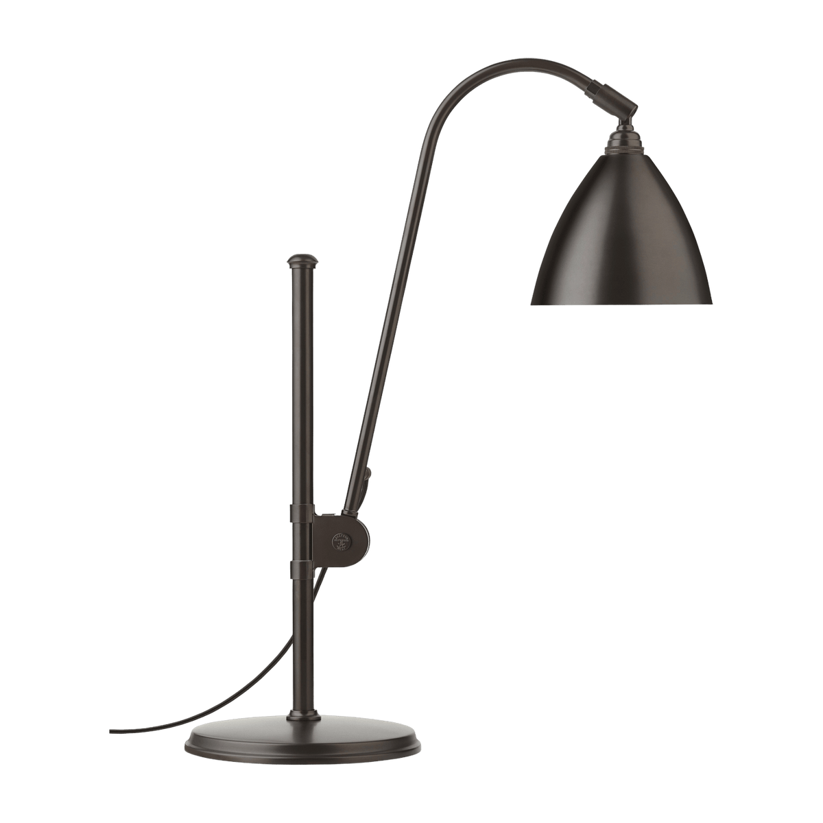 Lampe de table noir en laiton BL1 - Gubi - The Cool Republic