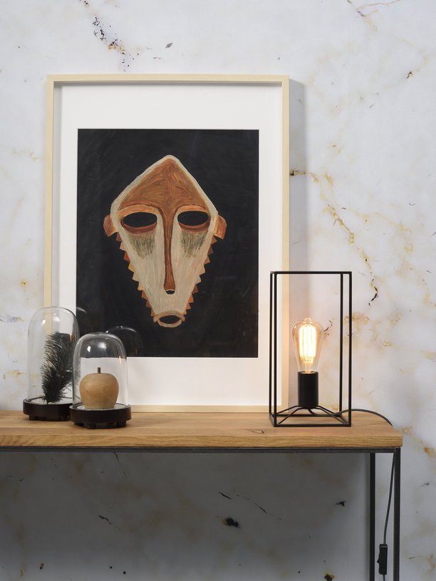Lampe de table noire 15 x 30 cm Antwerp - It's about Romi - The Cool Republic