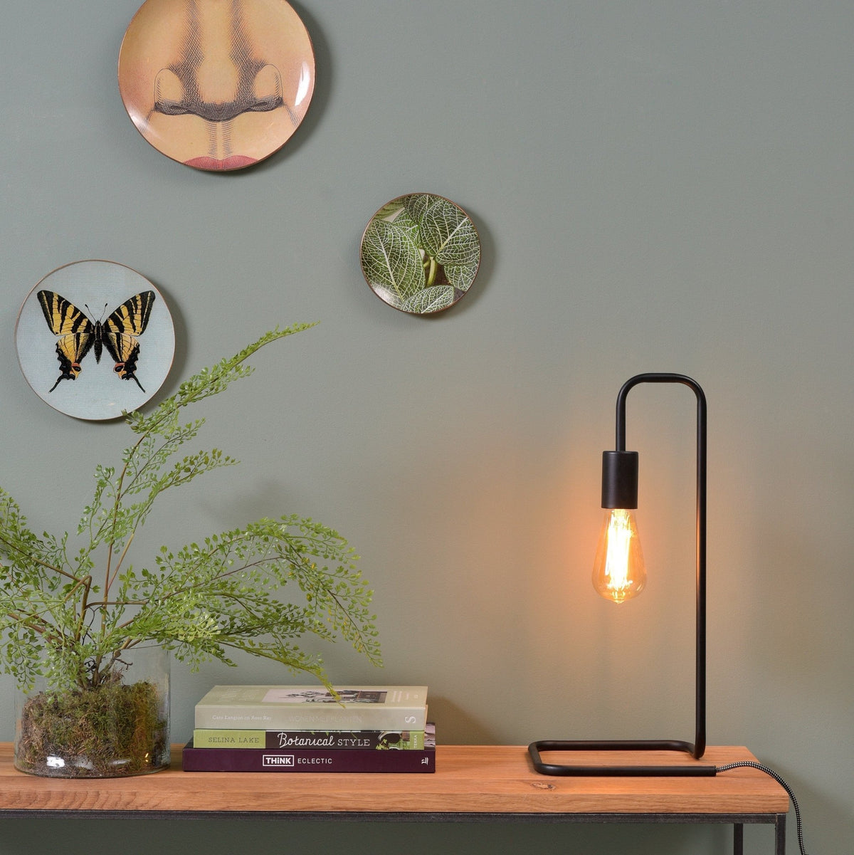 Lampe de table noire 20 x 20 cm London - It's about Romi - The Cool Republic