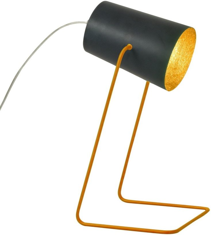 Lampe de table noire et dorée 31 cm Paint T Lavagna - In - es.artdesign - The Cool Republic