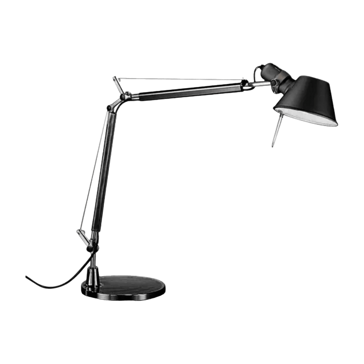 Lampe de table petit modèle noire Tolomeo - Artemide - The Cool Republic