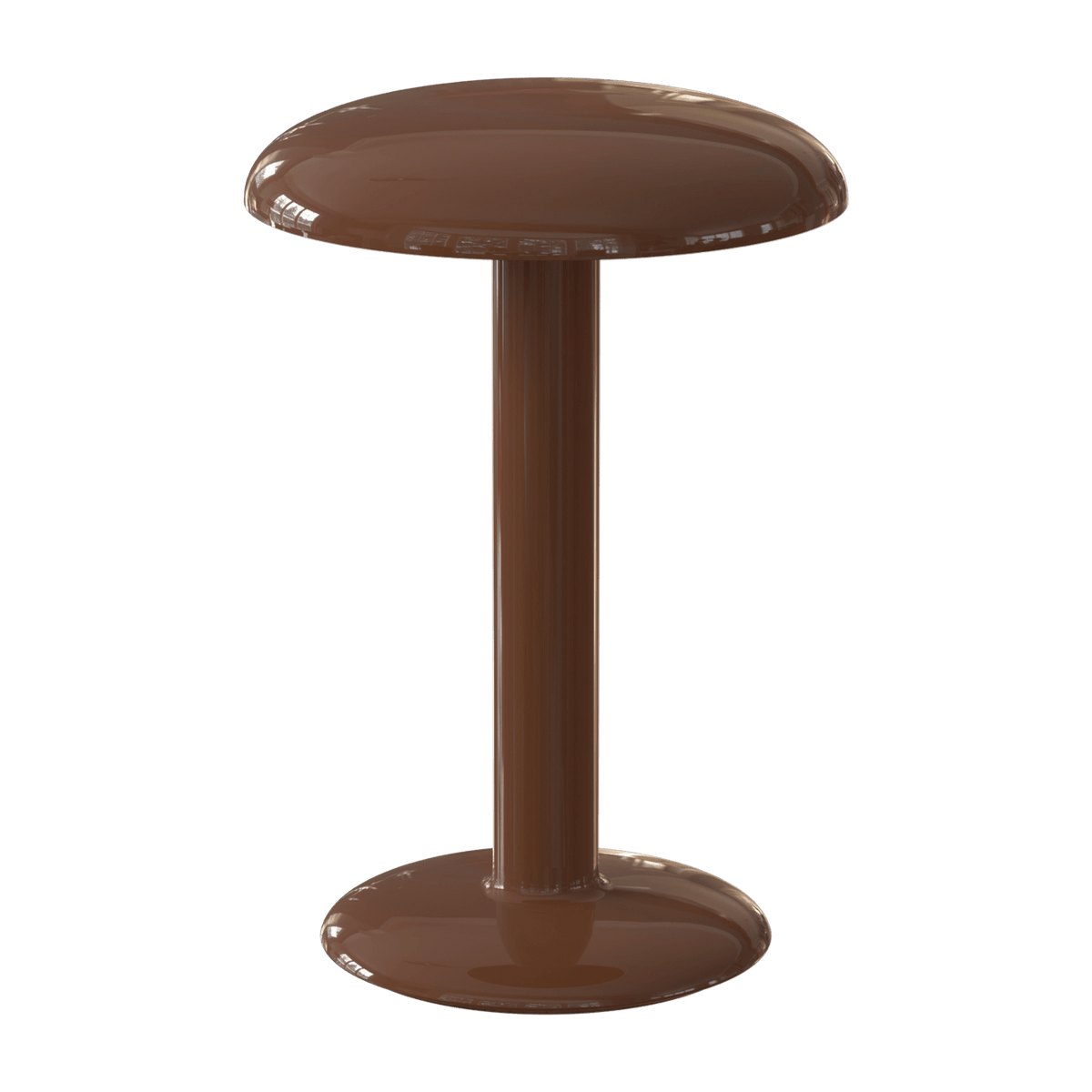 Lampe de table portable design marron laqué Gustave - Flos - The Cool Republic