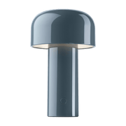 Lampe de table rechargeable design bleu gris Bellhop - Flos - The Cool Republic