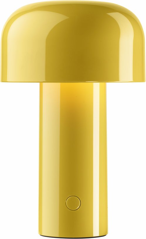 Lampe de table rechargeable design jaune Bellhop - Flos - The Cool Republic