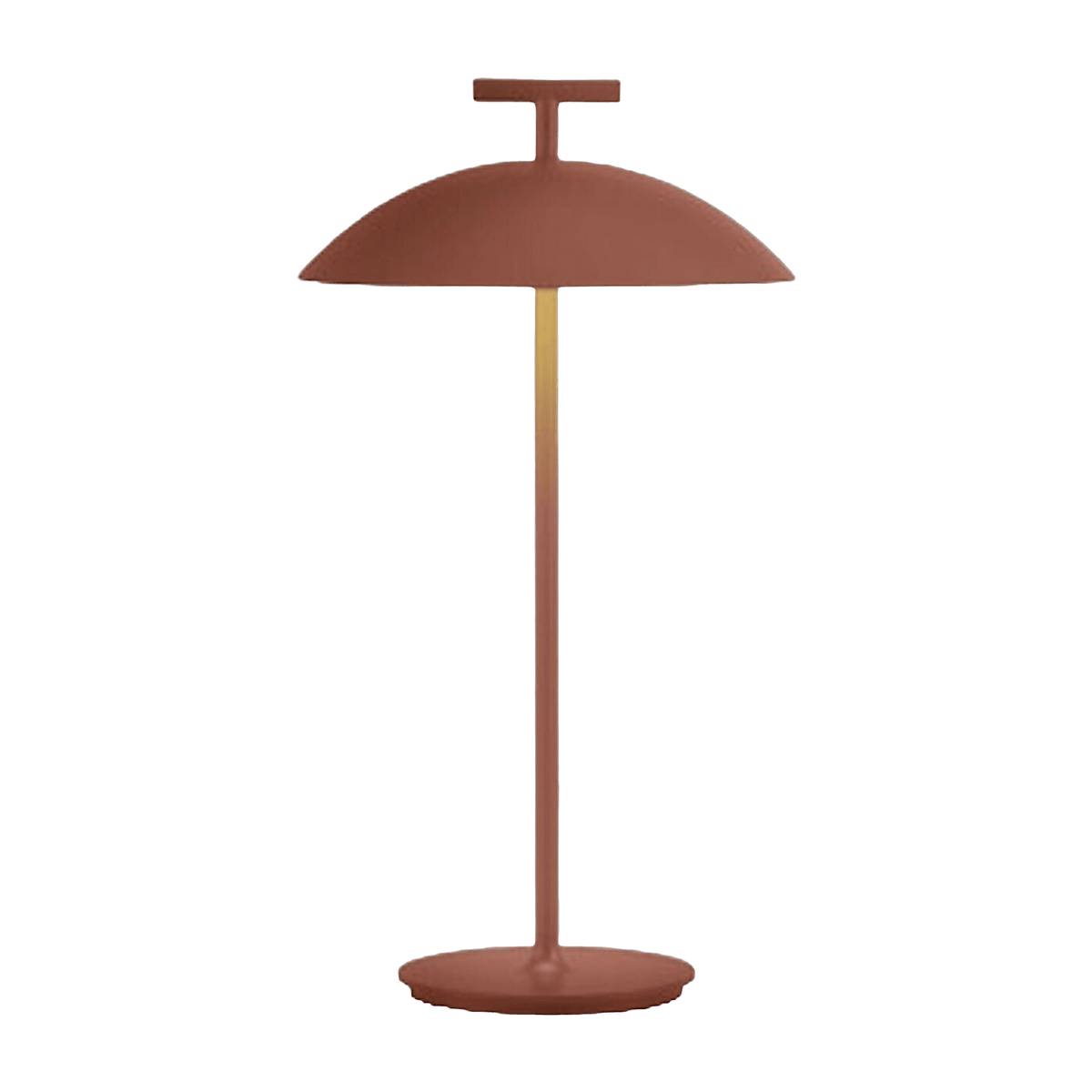 Lampe de table rouge à piles Mini Geen-A - Kartell - The Cool Republic