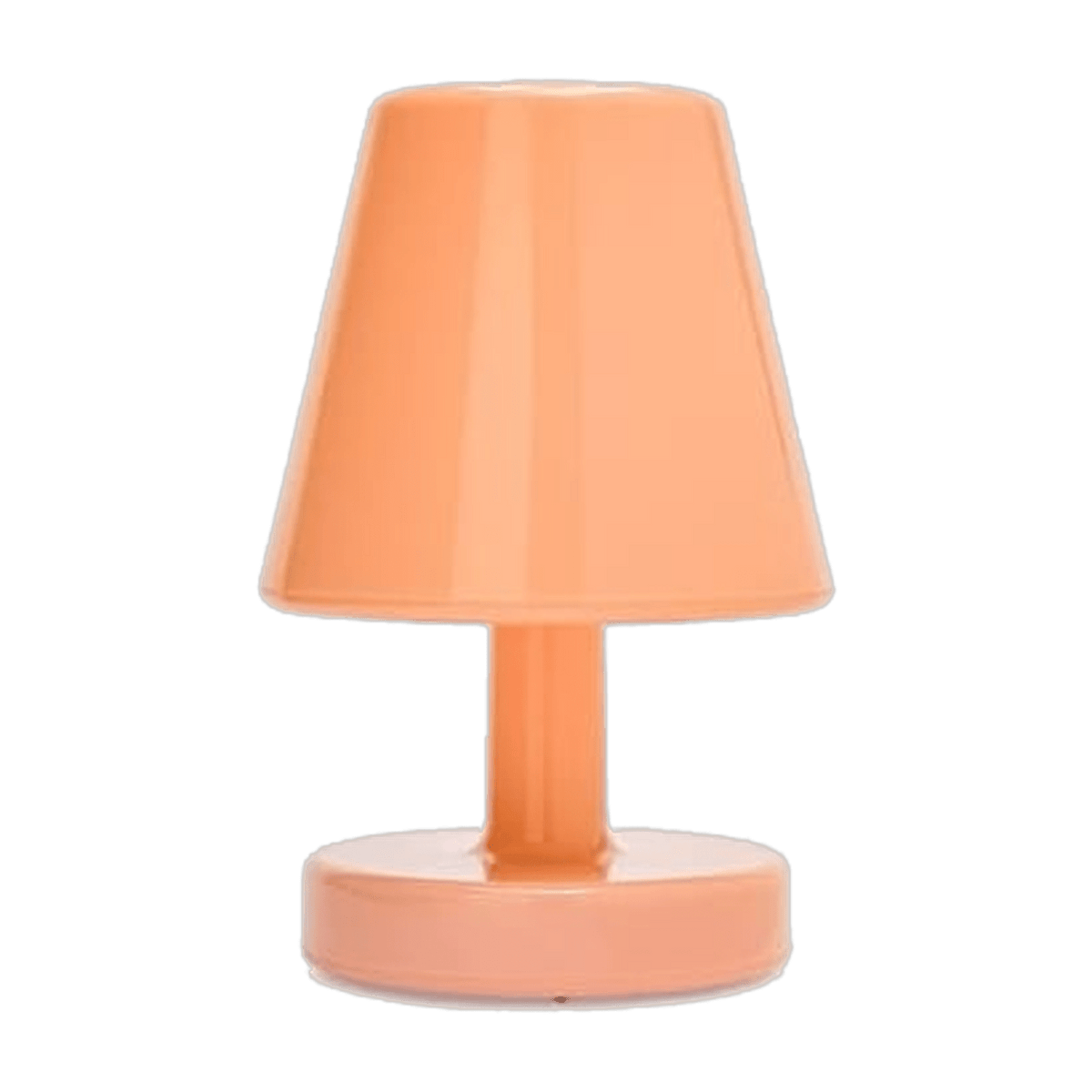 Lampe de table sans fil en plastique orange pêche 25,3cm Edison the Ambiance - Fatboy - The Cool Republic