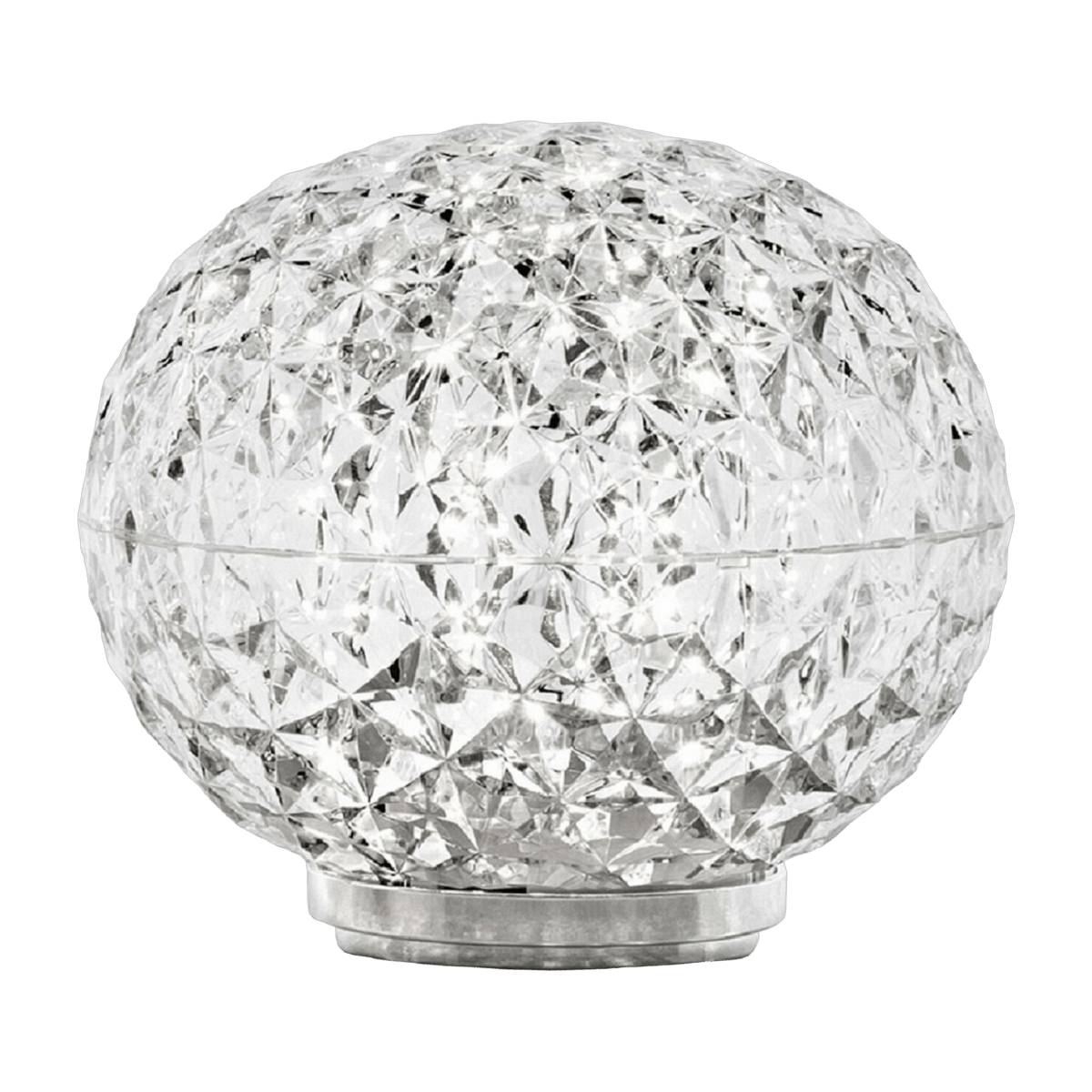 Lampe de table sans fil transparente Mini Planet - Kartell - The Cool Republic