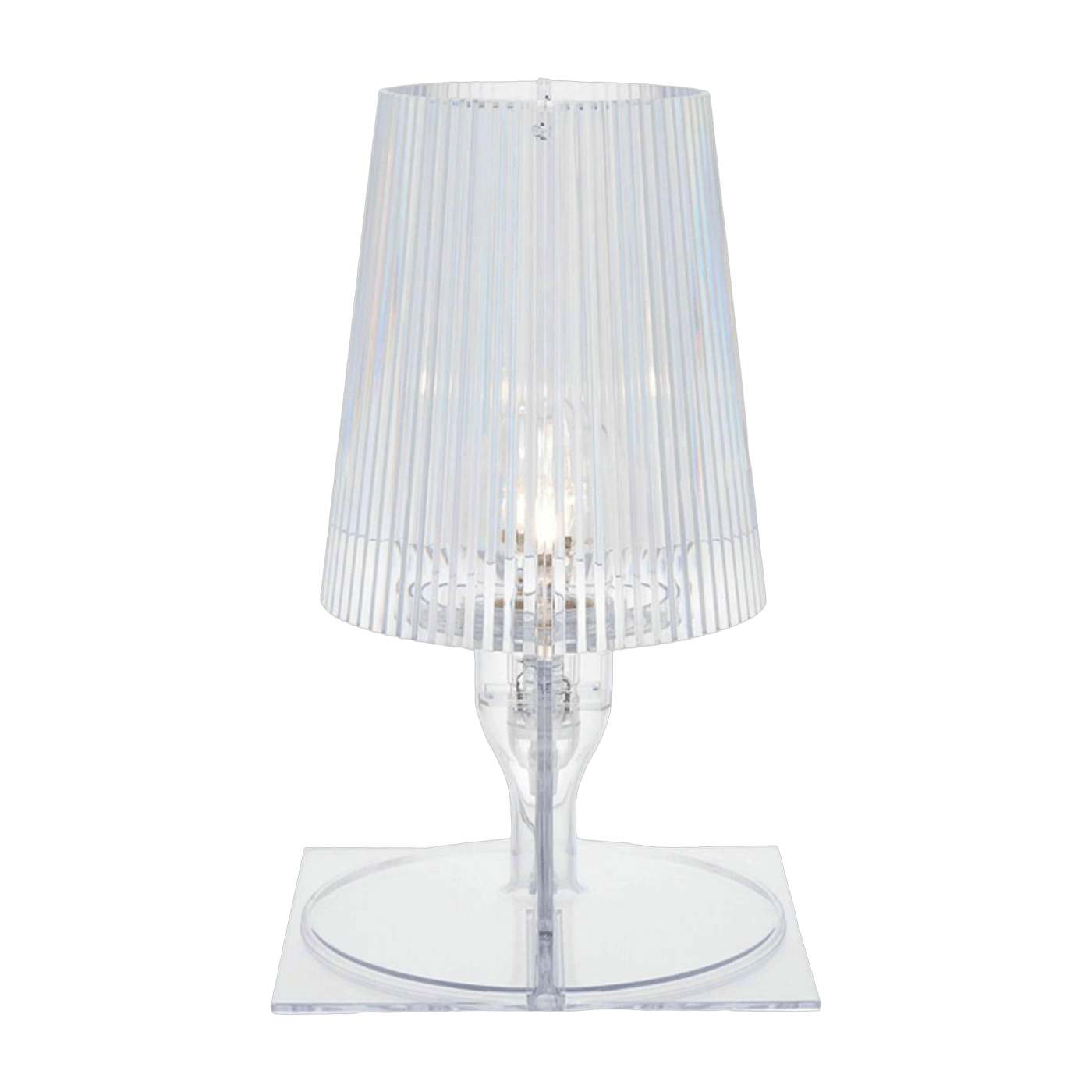 Lampe de table transparente Take - Kartell - The Cool Republic