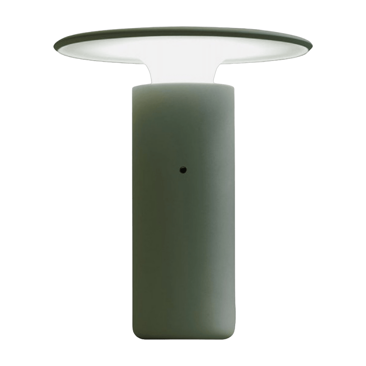 Lampe de table vert en céramique 21 x 20 cm Nais - Pott - The Cool Republic
