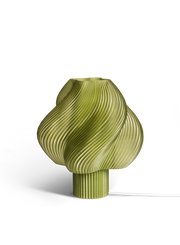 Lampe de table vert olive 26 cm Soft serve regular - Crème Atelier - The Cool Republic