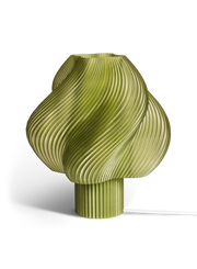 Lampe de table vert olive 34 cm Soft serve grande - Crème Atelier - The Cool Republic
