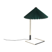 Lampe de table verte et laiton 38 x 52 cm Matin - HAY - The Cool Republic