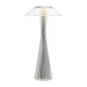 Lampe d'extérieur sans fil grise Space - Kartell - The Cool Republic