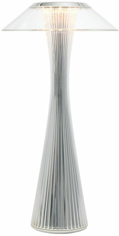 Lampe d'extérieur sans fil grise Space - Kartell - The Cool Republic