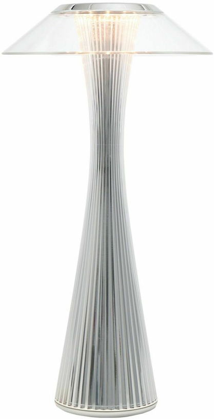 Lampe d'extérieur sans fil grise Space - Kartell - The Cool Republic