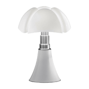 Lampe dimmable en acier inox blanc 40 x 62 cm Pipistrello Med - Martinelli Luce - The Cool Republic