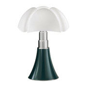 Lampe dimmable en acier inox vert agave 40 x 62 cm Pipistrello Med - Martinelli Luce - The Cool Republic