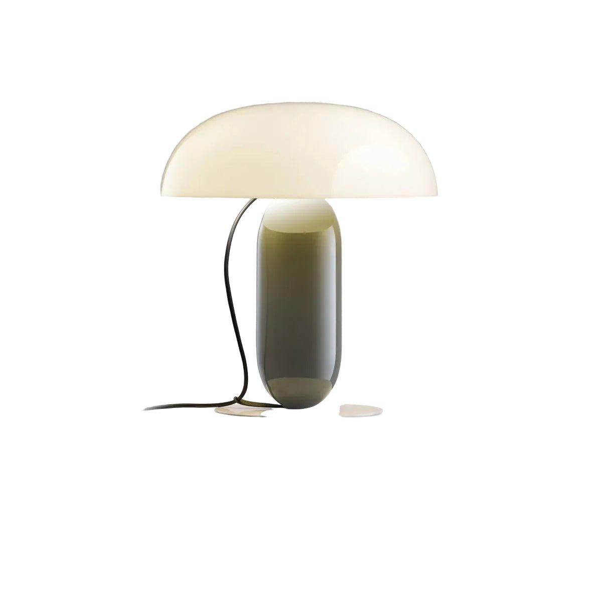 Lampe en acier gris-vert et blanc 36x41,3cm Gambosa M - Marset - The Cool Republic