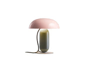 Lampe en acier gris-vert et rose 26x30cm Gambosa S - Marset - The Cool Republic