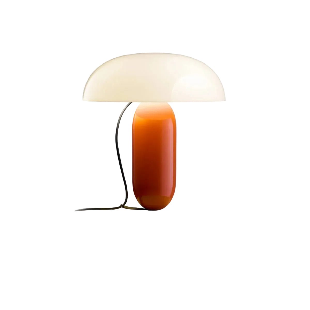 Lampe en acier orange et blanc 36x41,3cm Gambosa M - Marset - The Cool Republic