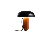 Lampe en acier orange et noir 26x30cm Gambosa S - Marset - The Cool Republic