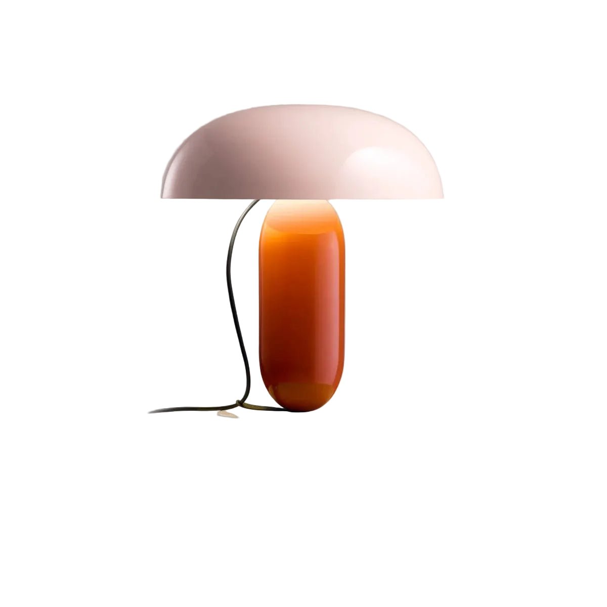 Lampe en acier orange et rose 36x41,3cm Gambosa M - Marset - The Cool Republic