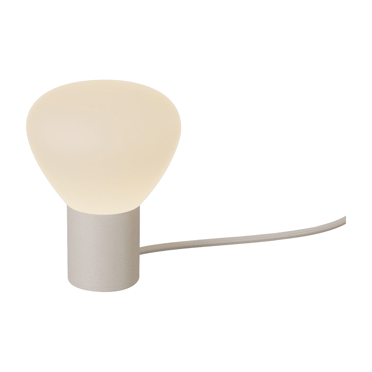 Lampe en aluminium beige 17 cm Parc n°1- Lambert & Fils - The Cool Republic