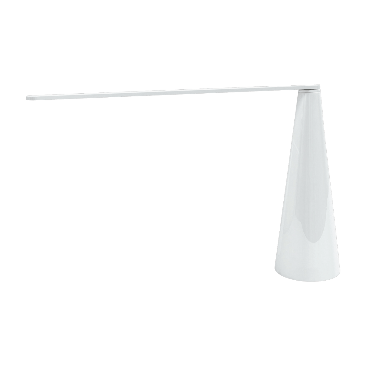 Lampe en aluminium blanc 60 x 38 cm Elica - Martinelli Luce - The Cool Republic