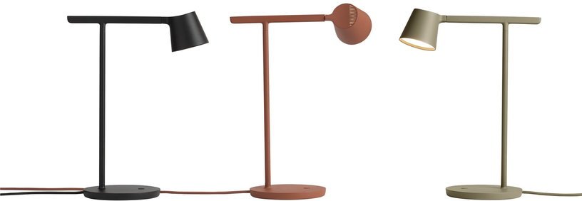 Lampe en aluminium blanche 40 cm Tip - Muuto - The Cool Republic