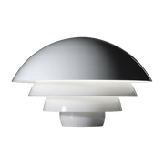 Lampe en aluminium blanche 56 x 36 cm 642 Visiere - Martinelli Luce - The Cool Republic