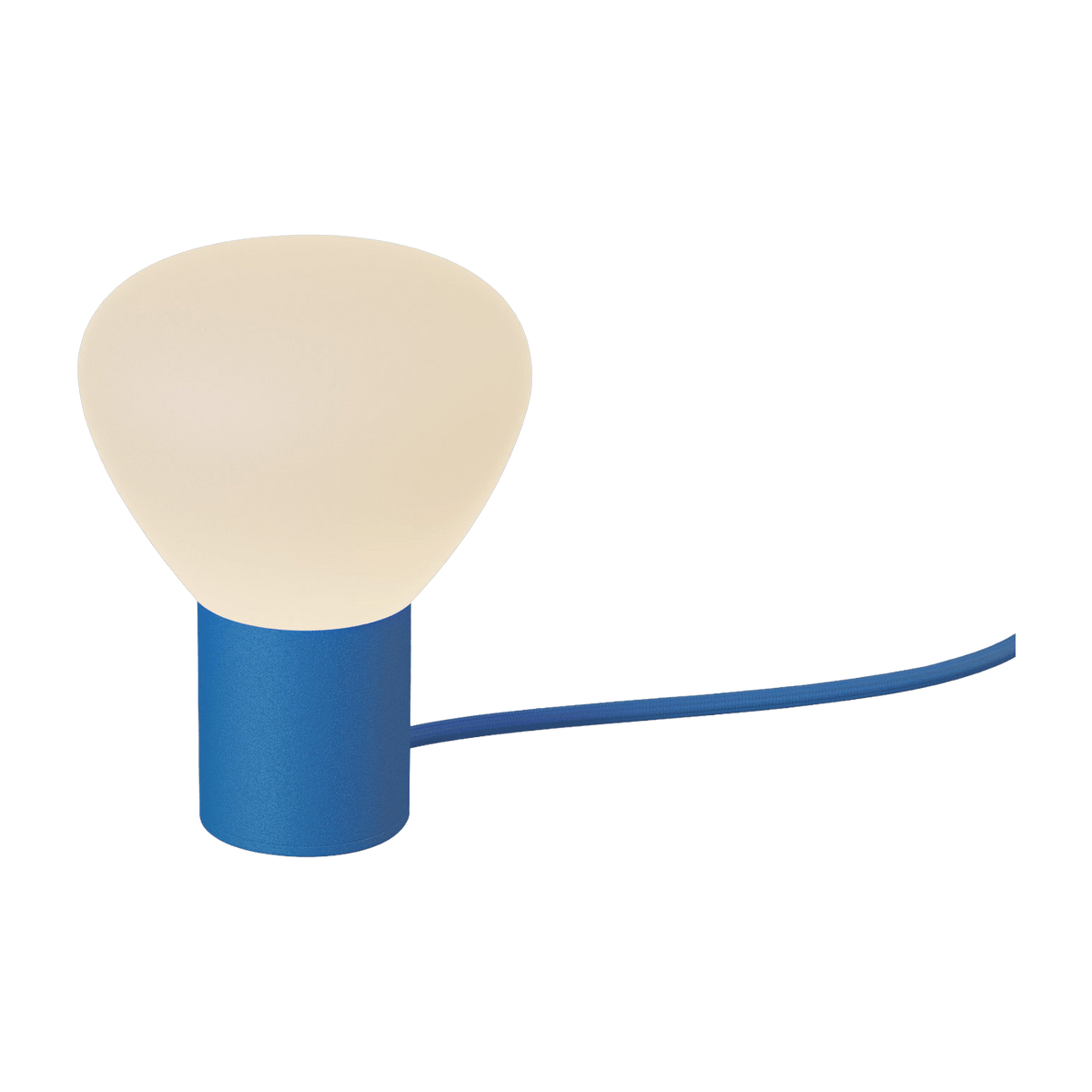 Lampe en aluminium bleu 17 cm Parc n°1- Lambert & Fils - The Cool Republic