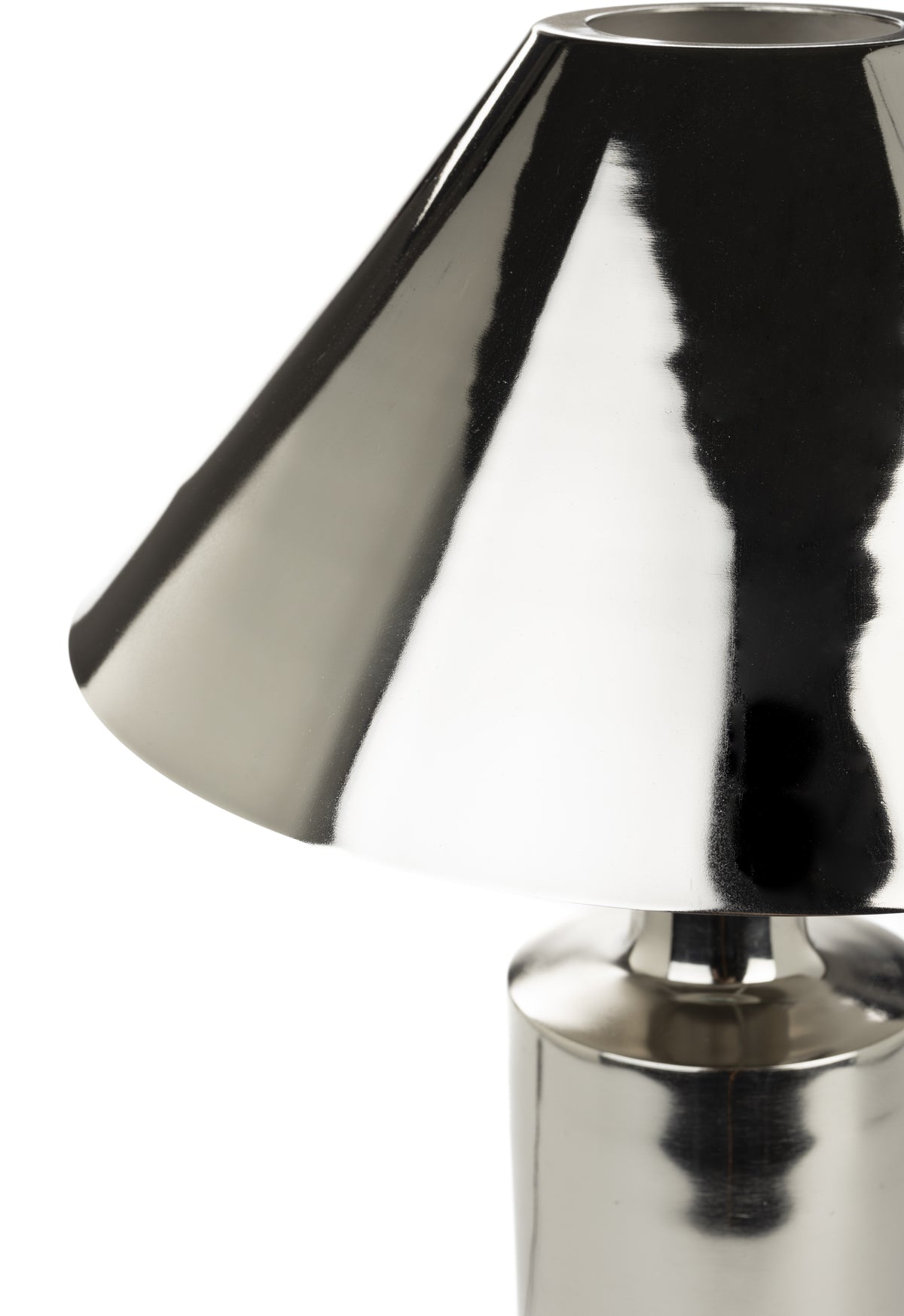 Lampe en aluminium brillant argenté Wonders - Zuiver